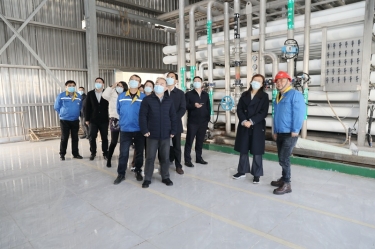 浙江省碳达峰碳中和工作督查组光临PP视讯纸业调研